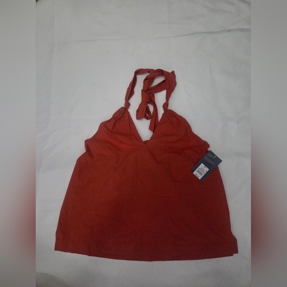 New Rust Halter Top